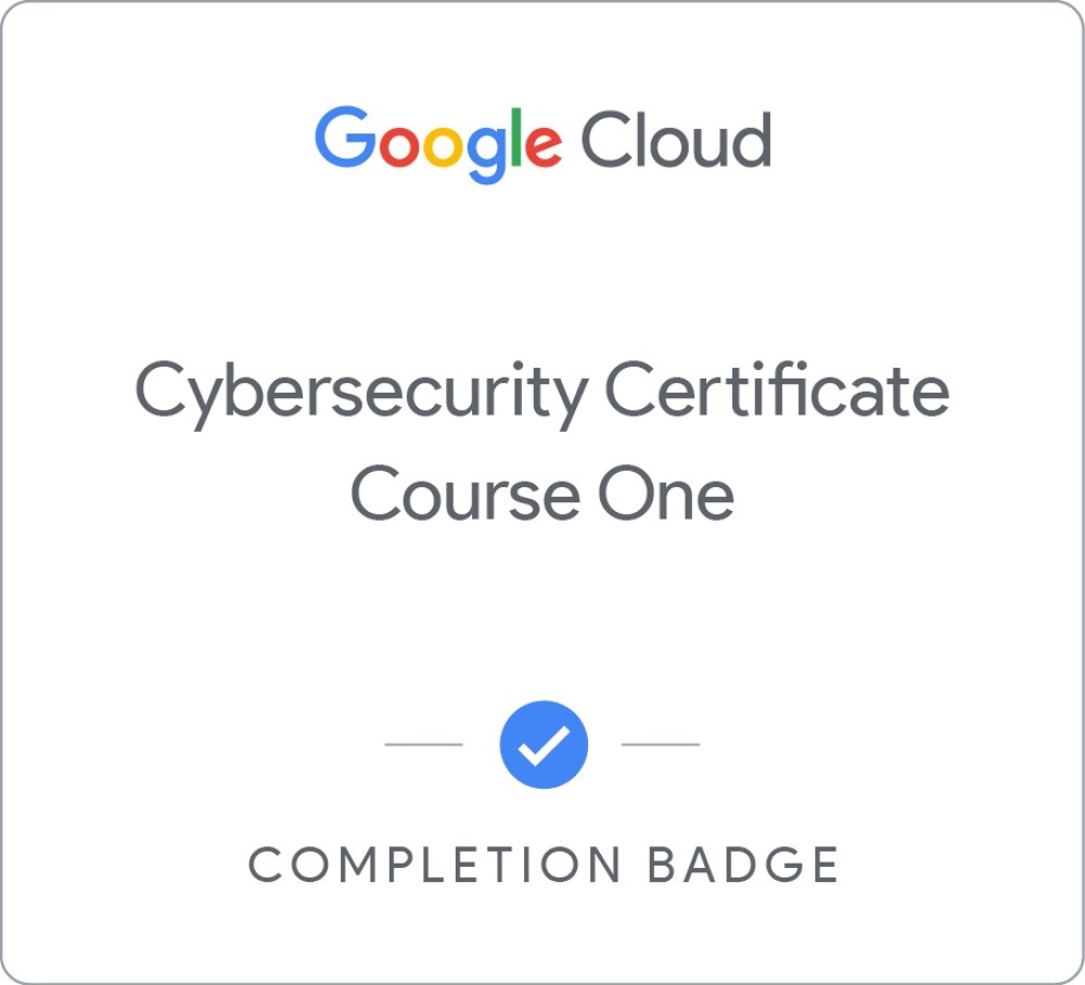 Google Cloud Cybersecurity Certificate